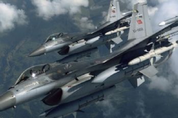 PKK'ya ait 64 hedef vuruldu