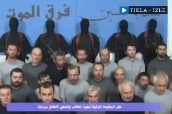 Irak'ta kaçırılan Türk işçilerden ilk görüntü