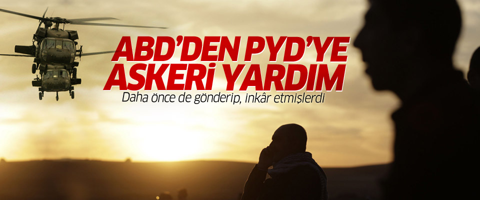 ABD'den PYD'ye askeri yardım
