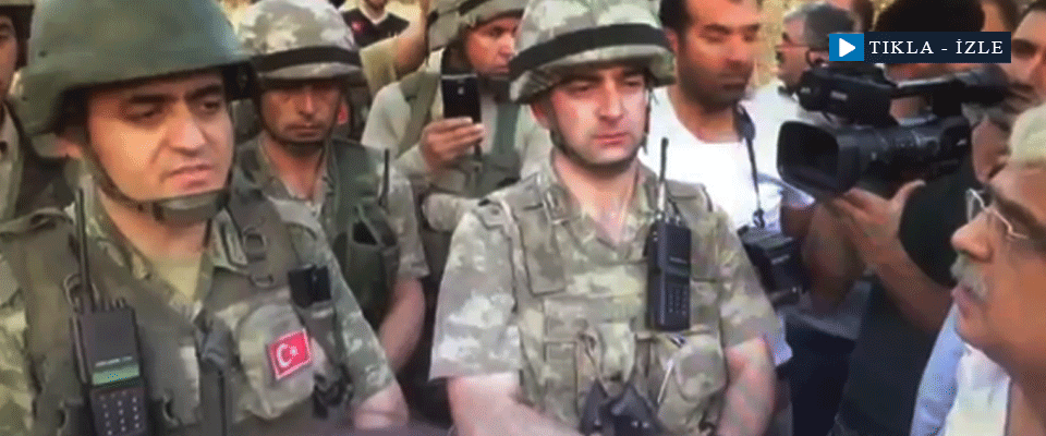 Asker ile HDP'li arasında ilginç diyalog