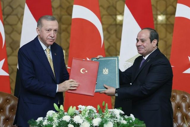 تركيا ومصر توقعان إعلانا مشتركا بشأن التعاون الاستراتيجي