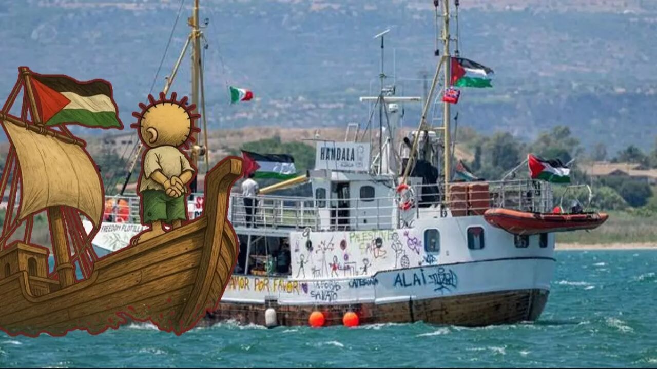 Ablukayı delmek için Handala hazır: Gazze'ye umut yolculuğu başlıyor