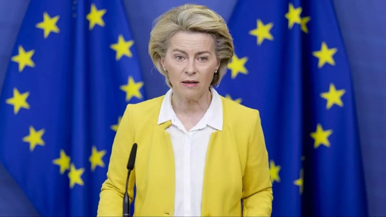 Bulgaristan'da Von der Leyen'in uçağına  saldırı