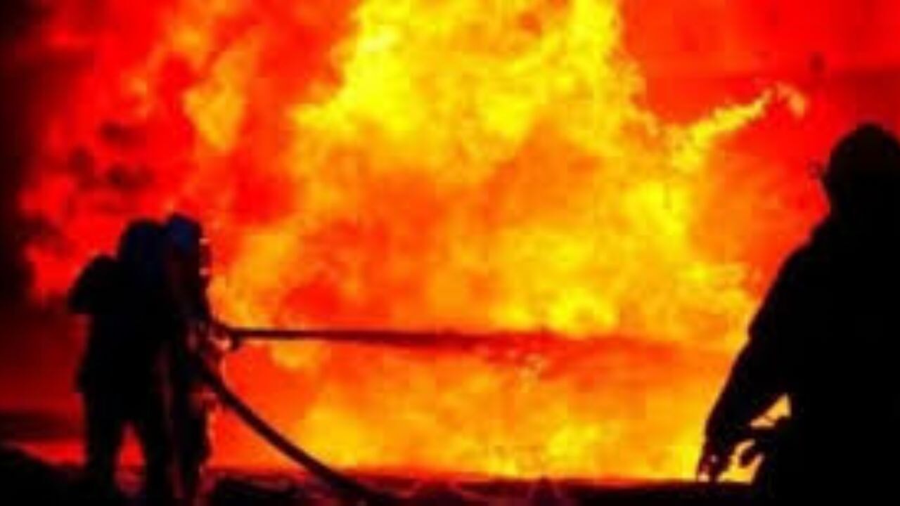 Çin'de korkunç yangın