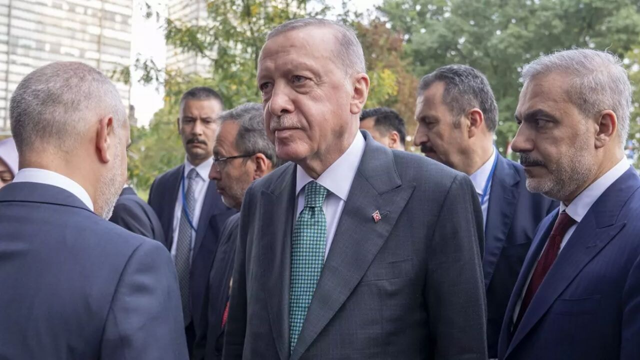 Cumhurbaşkanı Erdoğan, Melania ve Donald Trump'ın konuğu oldu