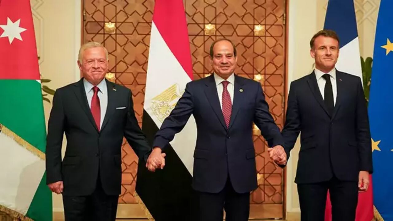 Gazze'de ateşkes çağrısı! Ürdün, Mısır ve Fransa'dan sert mesaj