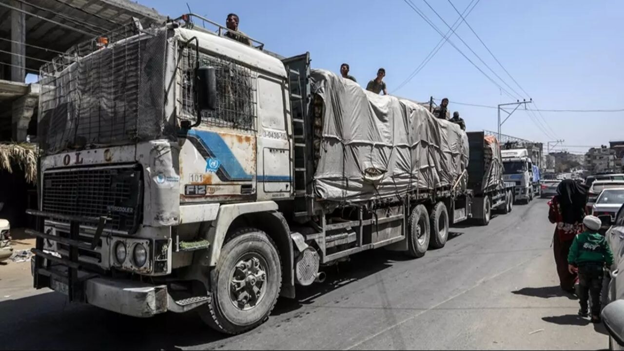 Gazze'de insani kriz büyüyor! İsrail tır girişini engelledi