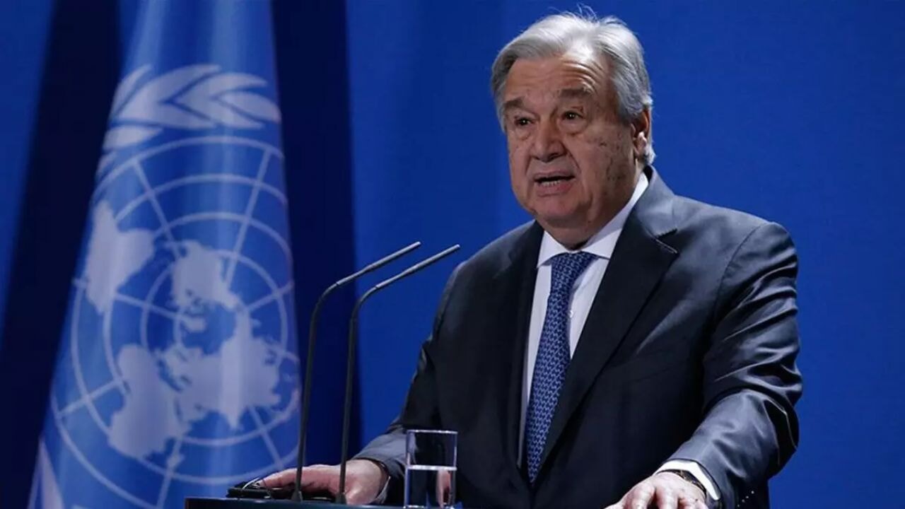 Guterres: İsrail'in Batı Şeria planı yasa dışı