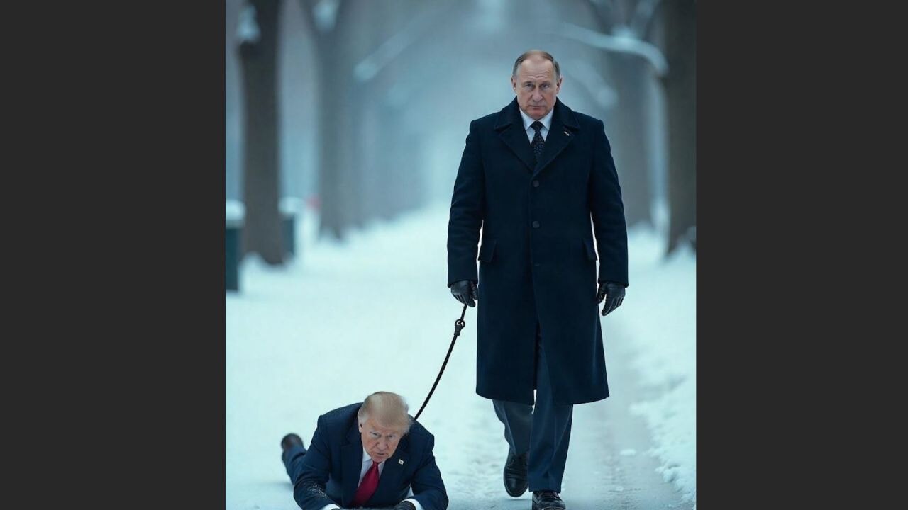 Hacker grubundan Putin-Trump fotoğrafı