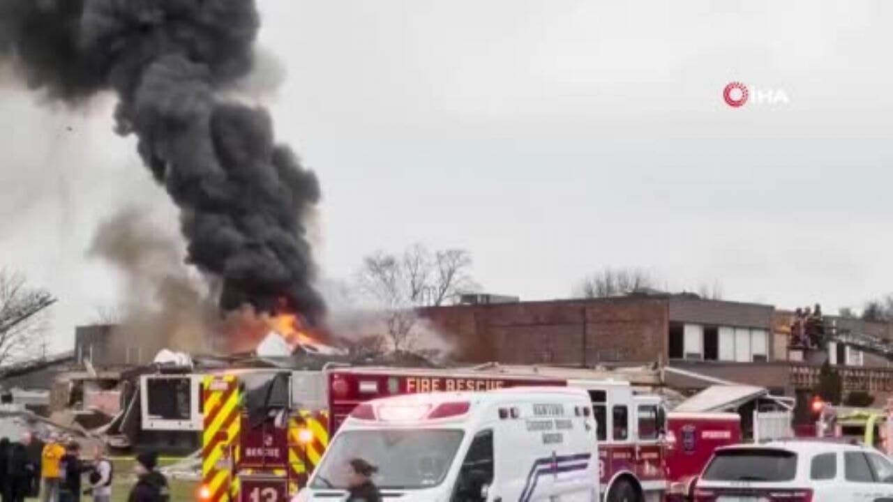 Huzurevinde ölümcül patlama! Kurtarma çalışmaları sürüyor
