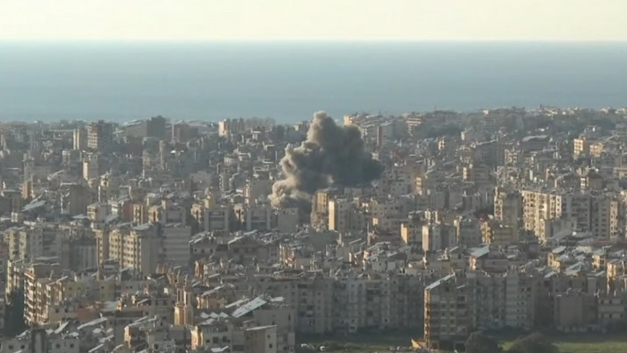 İsrail, Beyrut'u vurdu!