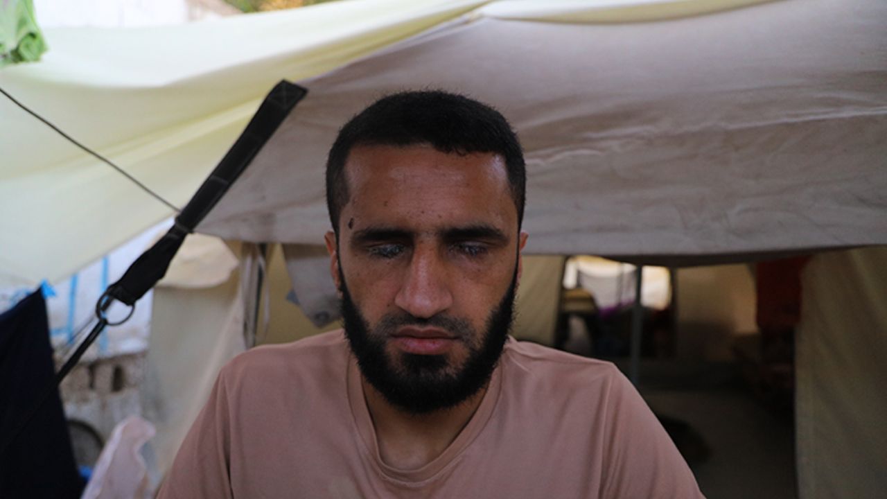 İsrail işkencesinde gözlerini kaybeden Filistinli Mahmud, yaşadıklarını anlattı...