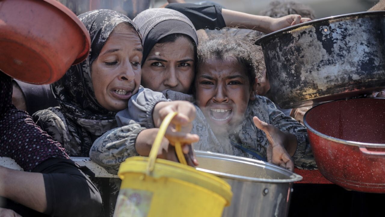 İsrail ordusu Gazze'de kıtlık olduğunu inkar etti!