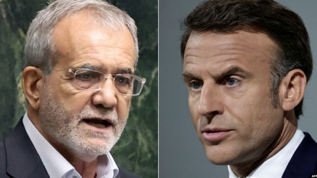 Macron ve Pezeşkiyan'dan açıklama