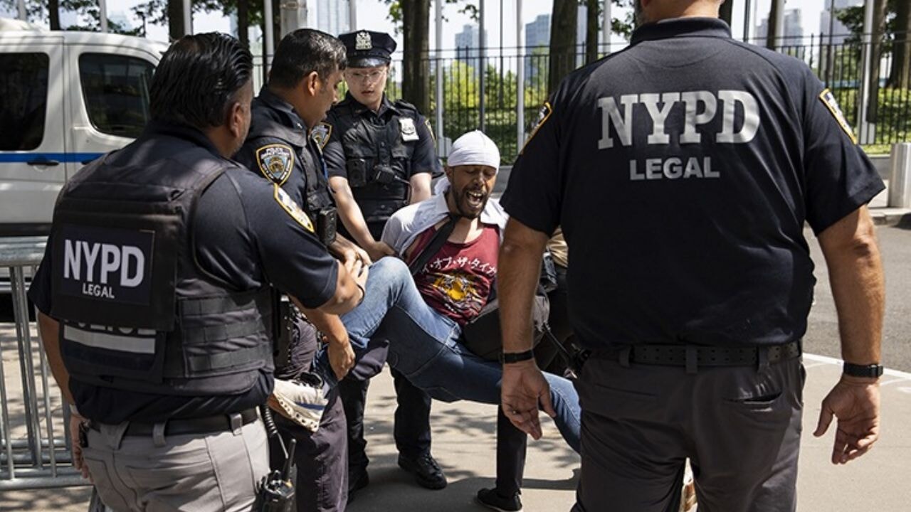 New York'ta Filistin İçin Adalet Çağrısı