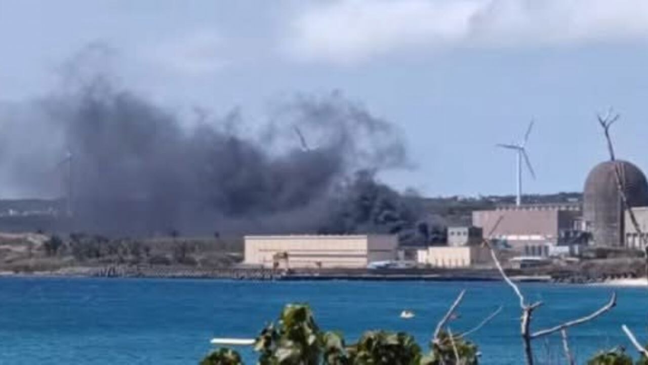 Nükleer santralde yangın!