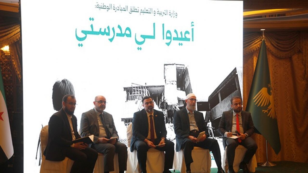 'Okulumu Bana Geri Verin' Kampanyası Şam'da Başladı