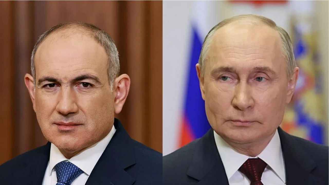 Paşinyan'dan Putin'e canlı yayında ret