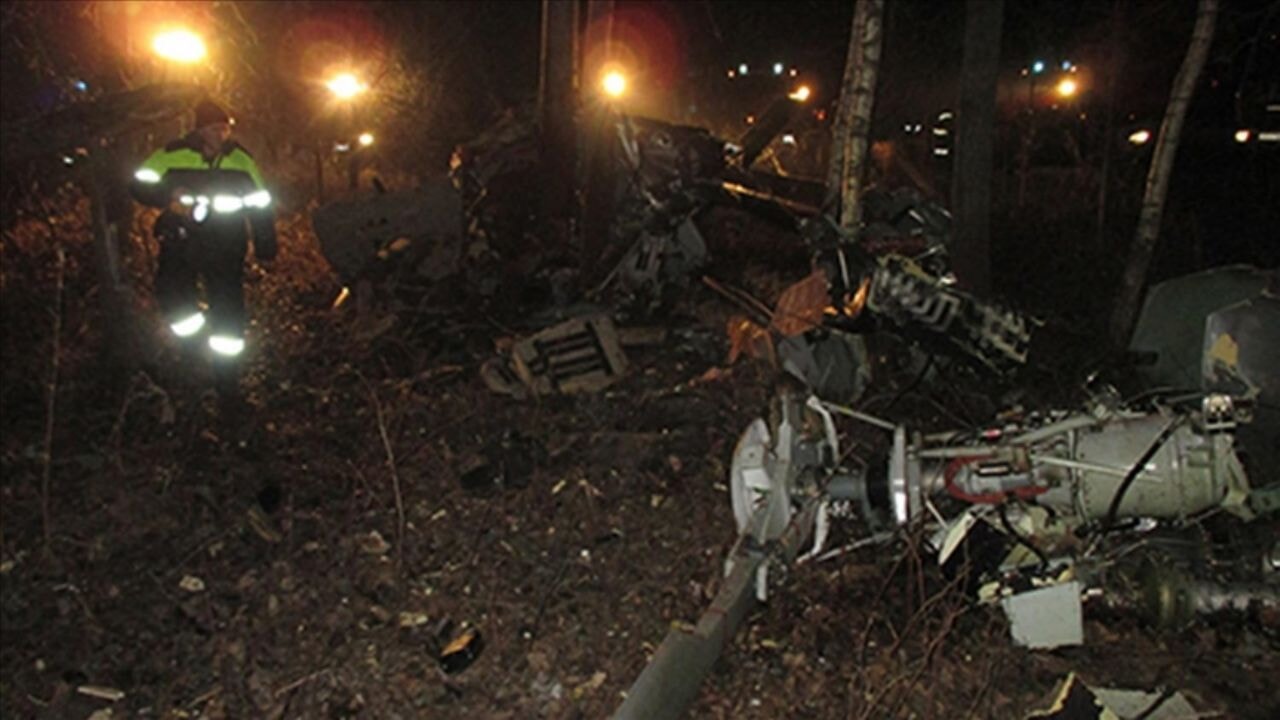 Rusya'da savaş helikopteri düştü