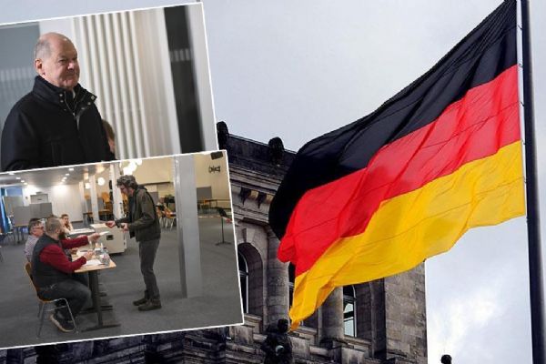 Scholz'u şoke eden çöküş! Almanya'da ilk sandık çıkış anketi