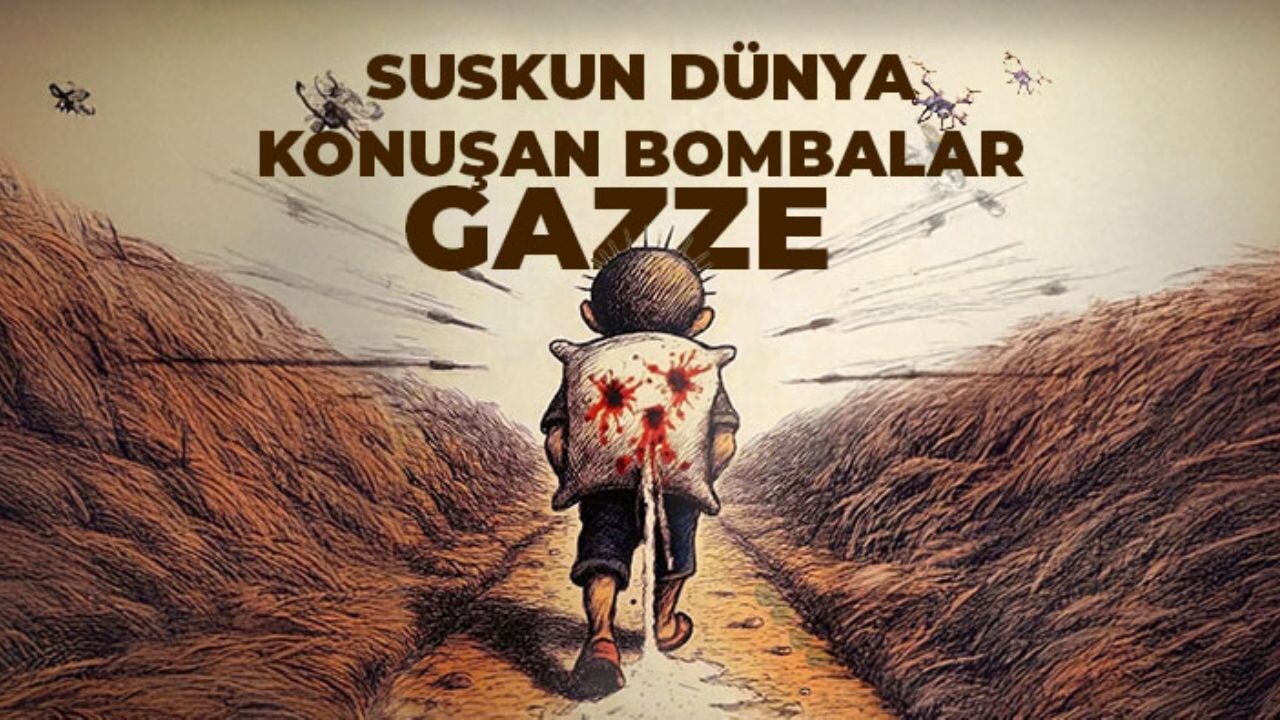 Suskun dünya, konuşan bombalar: Gazze