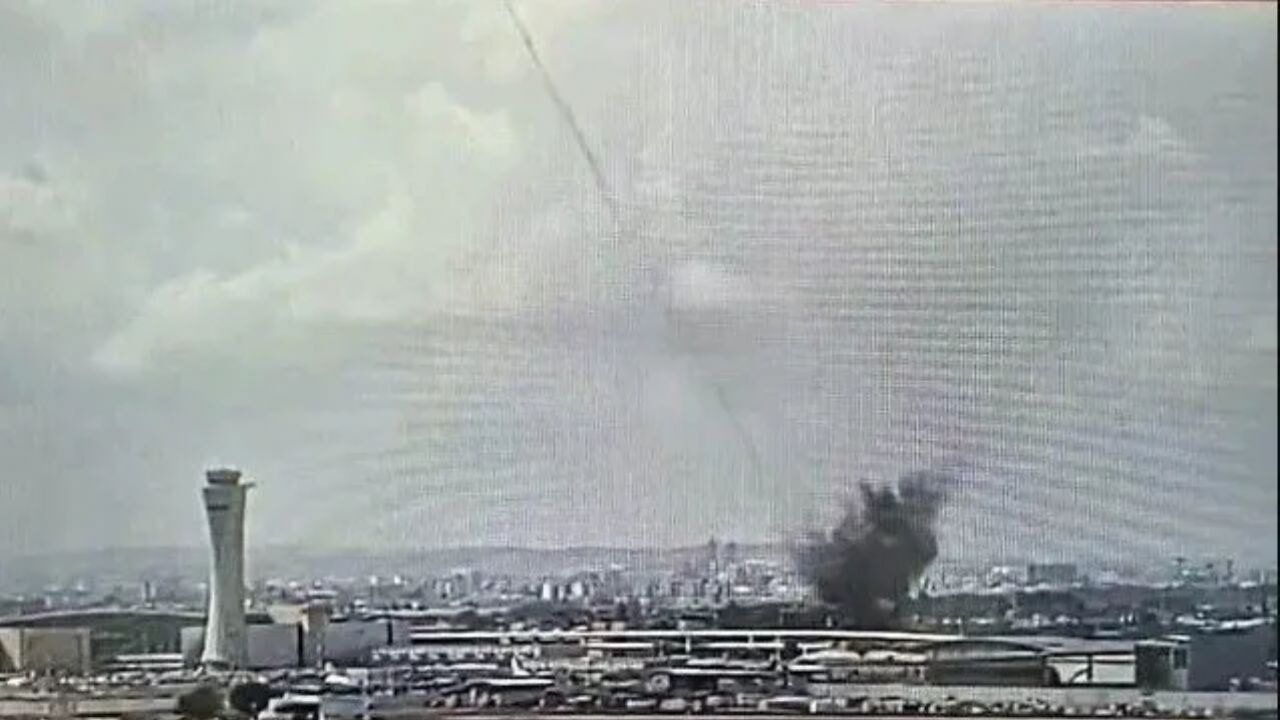 Tel Aviv alarmda! Husi füzesi İsrail'i delip geçti!  Uçuşlar iptal