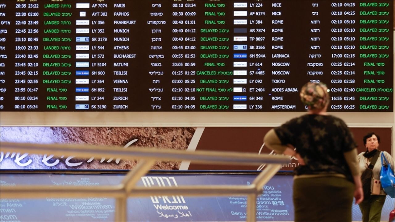 Yemen'den atılan füze Tel Aviv'deki havalimanında uçuşları durdurdu