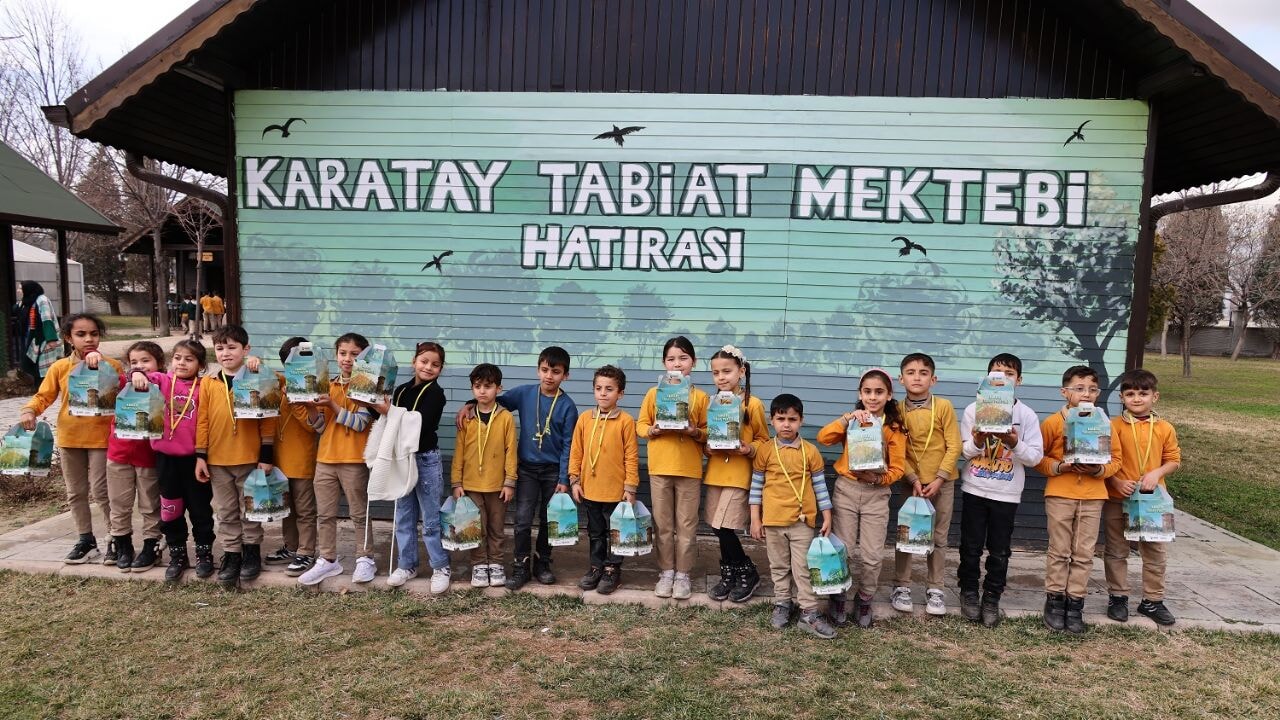 DOĞA İLE İÇ İÇE EĞİTİM KARATAY TABİAT MEKTEBİ'NDE EĞİTİMLER DOLU DOLU SÜRÜYOR