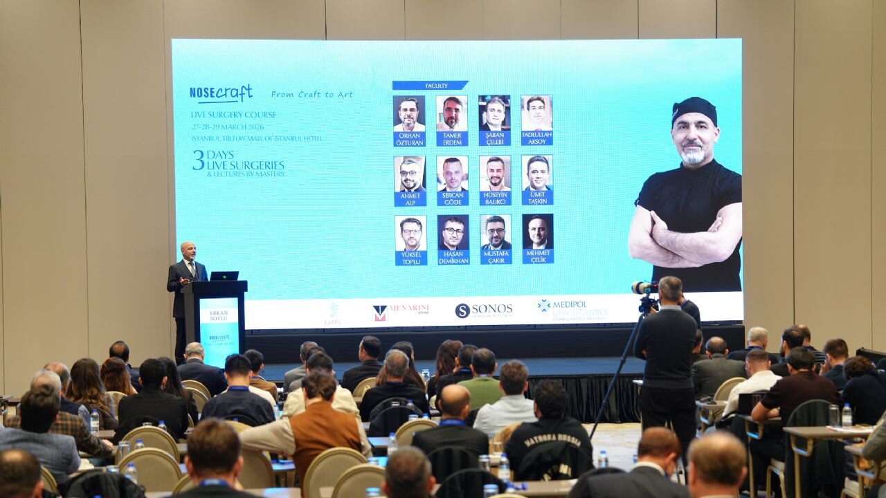 NOSECRAFT'DA EĞİTİM VE CANLI CERRAHİ BİR ARADA