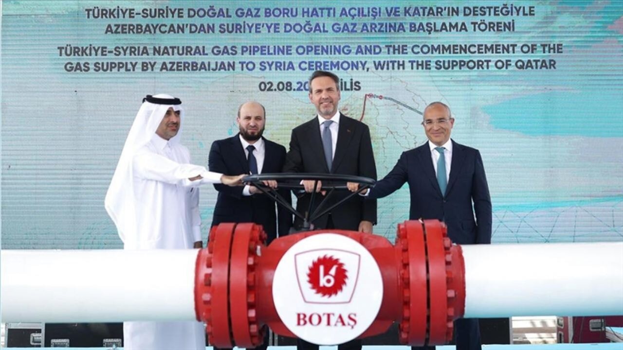 4 ülkeden 'Türkiye-Suriye Doğal Gaz Boru Hattı'na ilişkin ortak açıklama