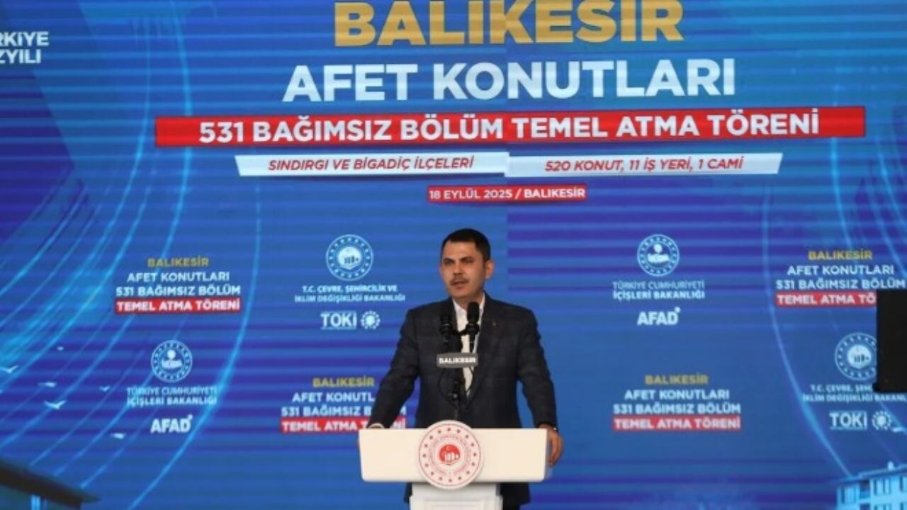 Bakan Kurum Balıkesir'de Açıkladı: 'Cumhuriyet Tarihinin En Büyük Kampanyası Geliyor'