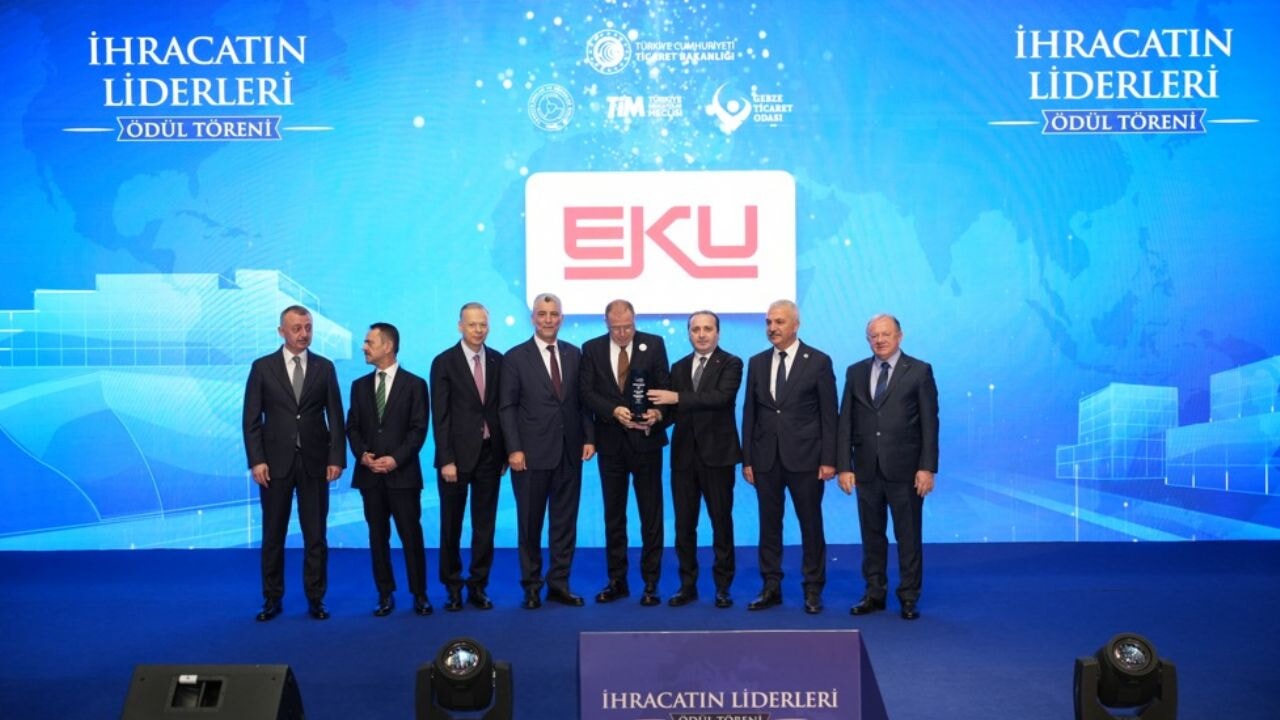 Eku Fren'in 65 yıllık başarı hikayesi ihracat ödülüyle taçlandı
