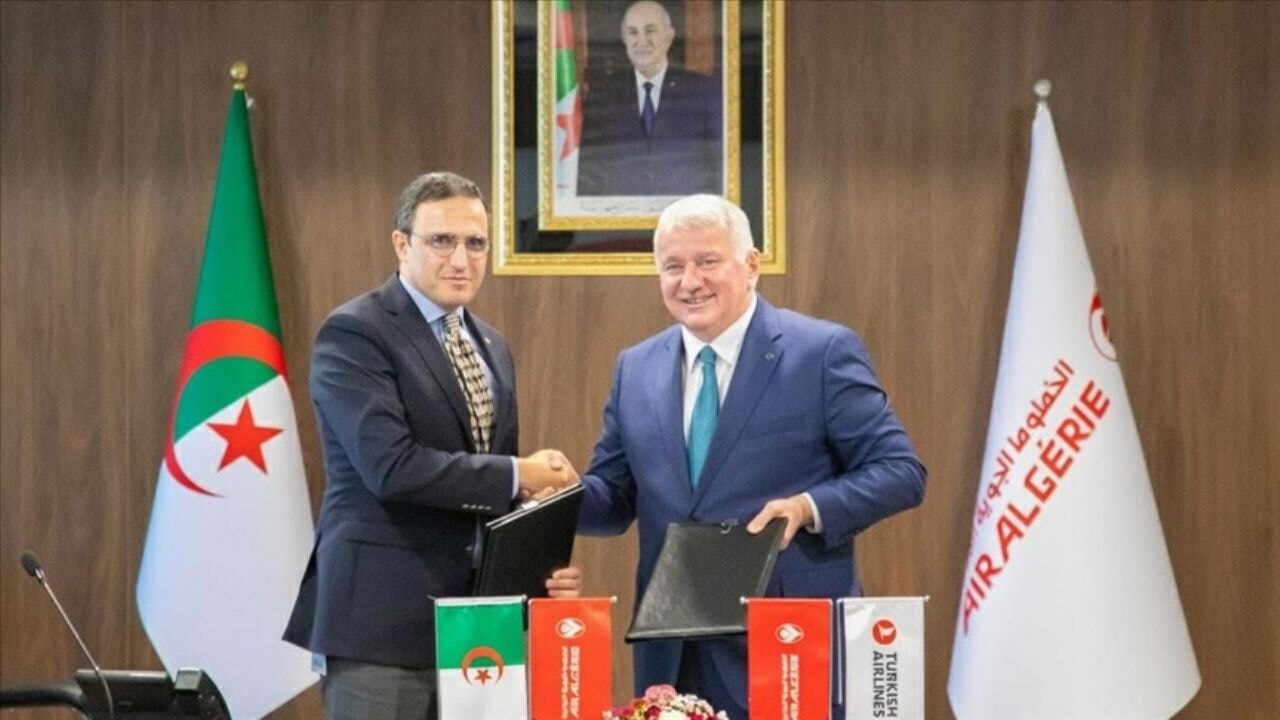 THY ile Cezayir Hava Yolları arasında anlaşma