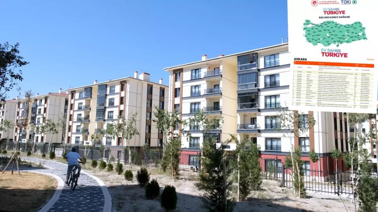 TOKİ'den dev proje: Hangi il ve ilçeye kaç konut yapılacağı açıklandı