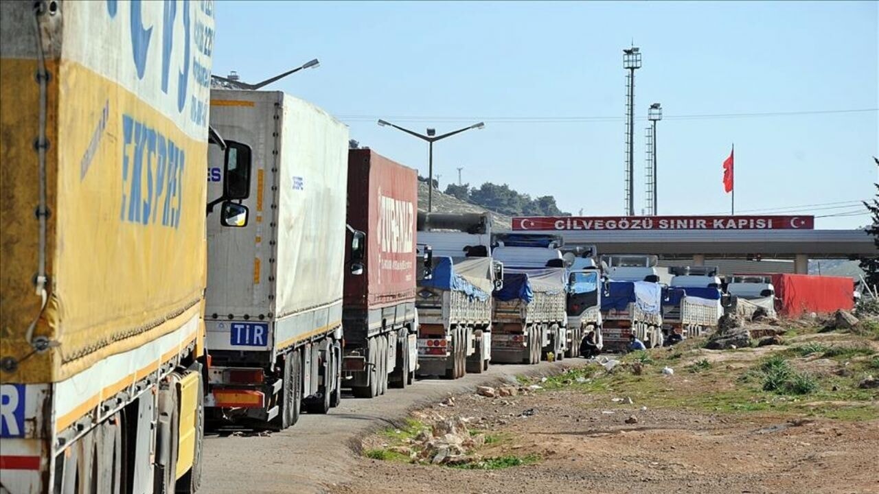 Türkiye'den Suriye'ye 4 aylık ihracat rakamları açıklandı