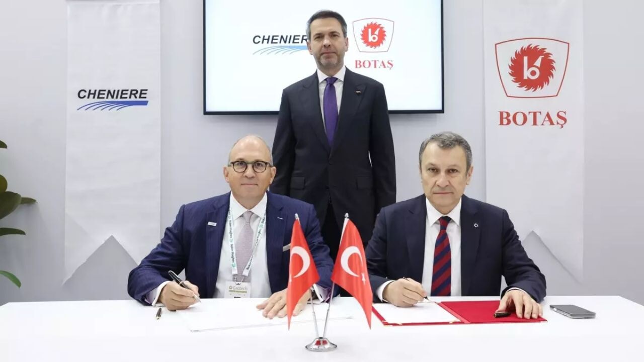 Türkiye ile ABD'li Cheniere'den 1,2 milyar metreküplük LNG anlaşması