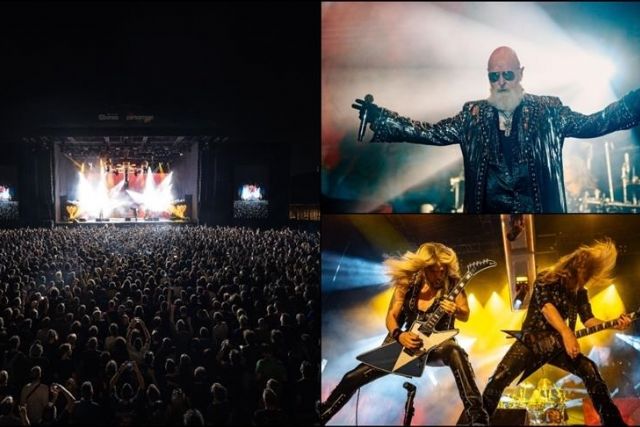 British heavy metal band Judas Priest performs in Istanbul