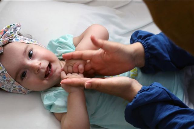 Turkish baby seeking support to beat rare disease