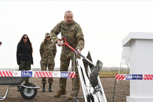Azerbaijan lays foundation for new airport in Karabakh