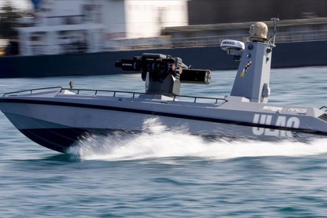 Turkey's first armed unmanned surface vessel ready to launch missile