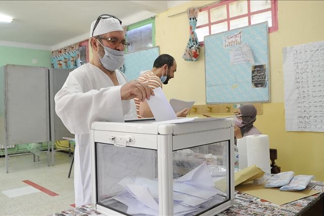 Major Islamist party in Algeria says they topped elections results