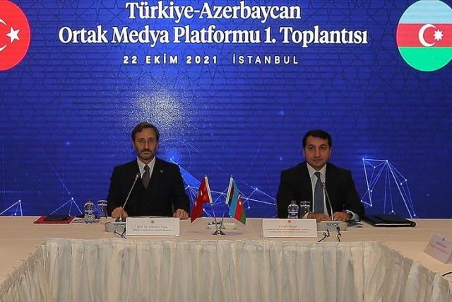 Turkey, Azerbaijan hold 1st joint media platform meeting