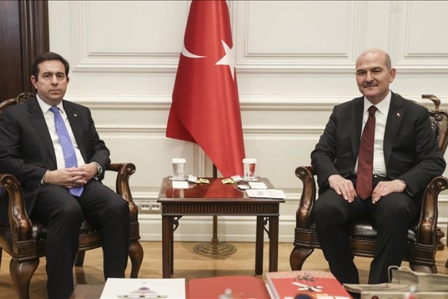 Top Turkish, Greek officials hold talks in Turkey's capital