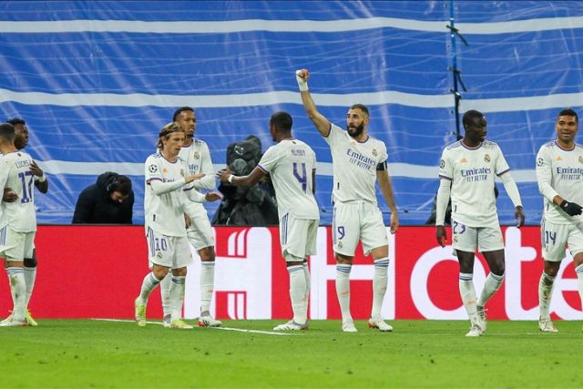 Real Madrid claim 2-1 win over Shakhtar Donetsk, Benzema scores twice