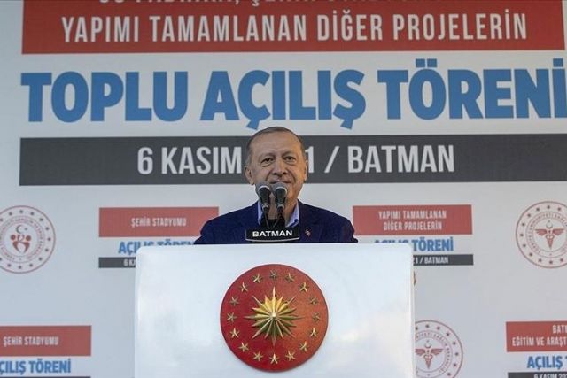 President Erdogan inaugurates huge Ilisu Dam in southeastern Turkey