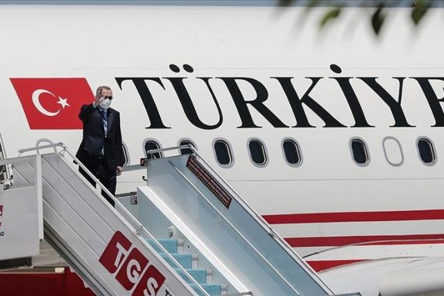 Turkish president off to Turkmenistan to attend ECO summit