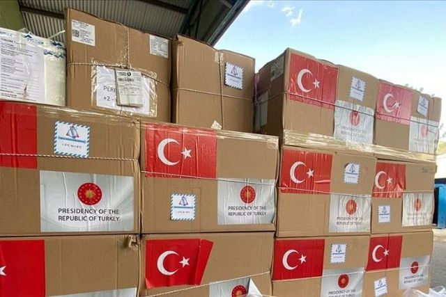 Turkiye helps 160 countries battle COVID-19