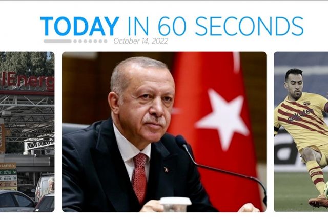 Today In 60 Seconds October 14 2022 Timeturk Haber