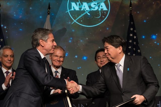 US, Japan sign deal to bolster cooperation on space