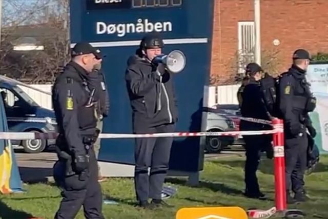 Far-right politician Paludan burns Quran in front of Denmark mosque